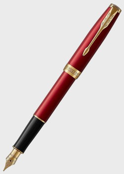 Перьевая ручка Parker Sonnet 17 Intense Red GT, фото